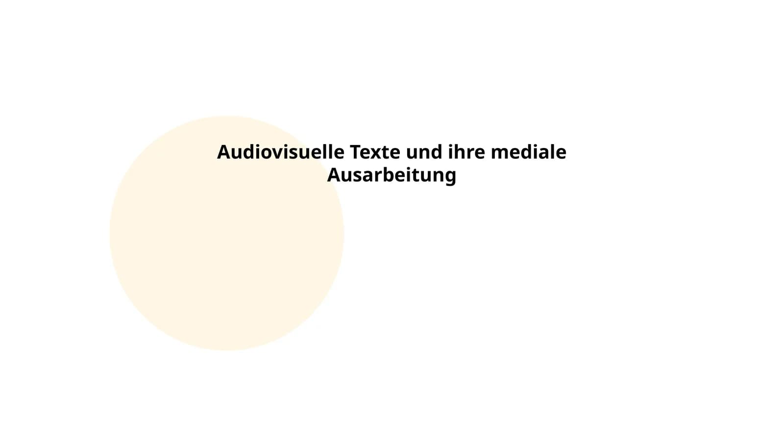 Geschichte der audiovisuellen Medien
