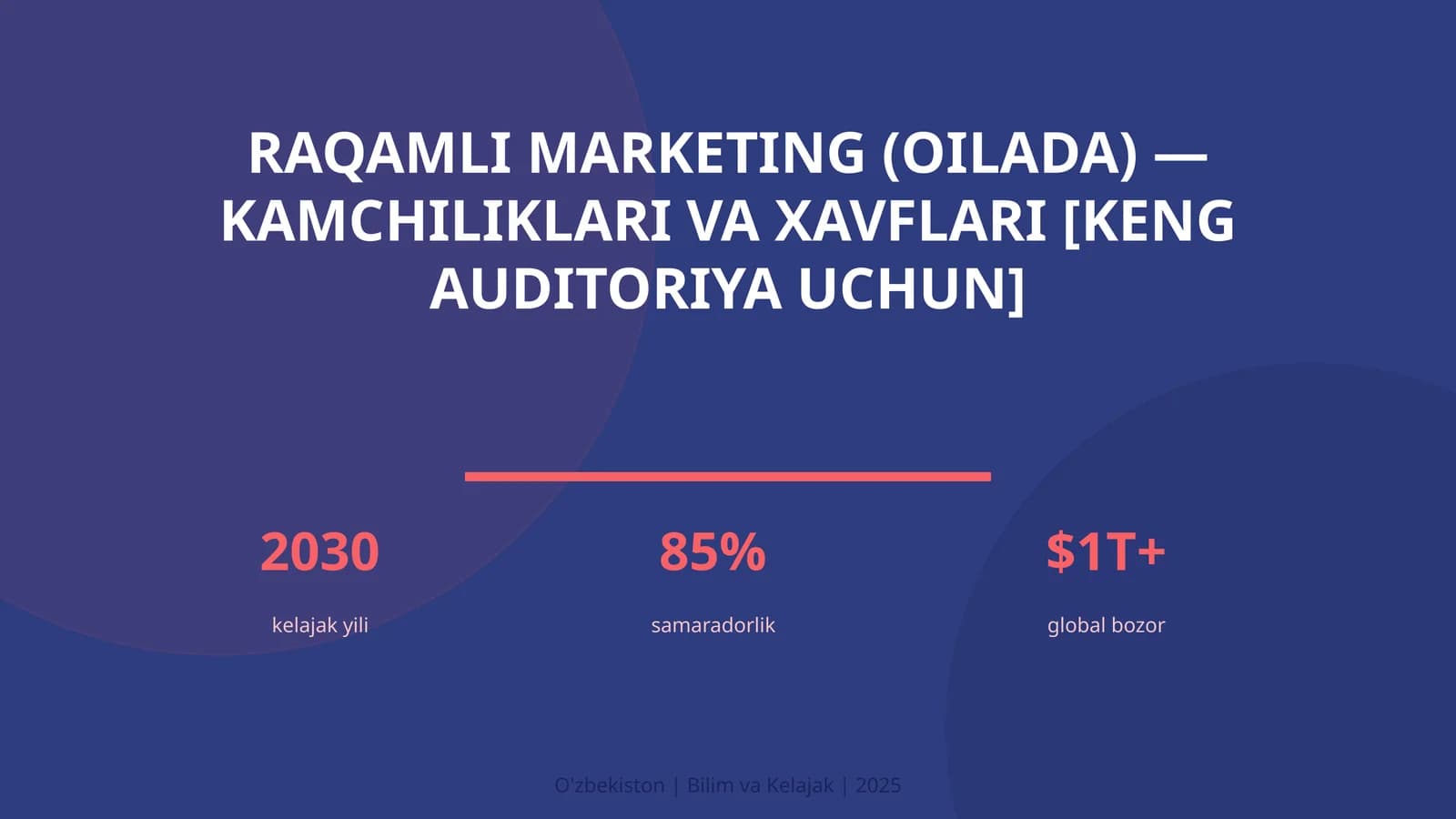 Raqamli marketing (oilada) — kamchiliklari va xavflari [keng auditoriya uchun]