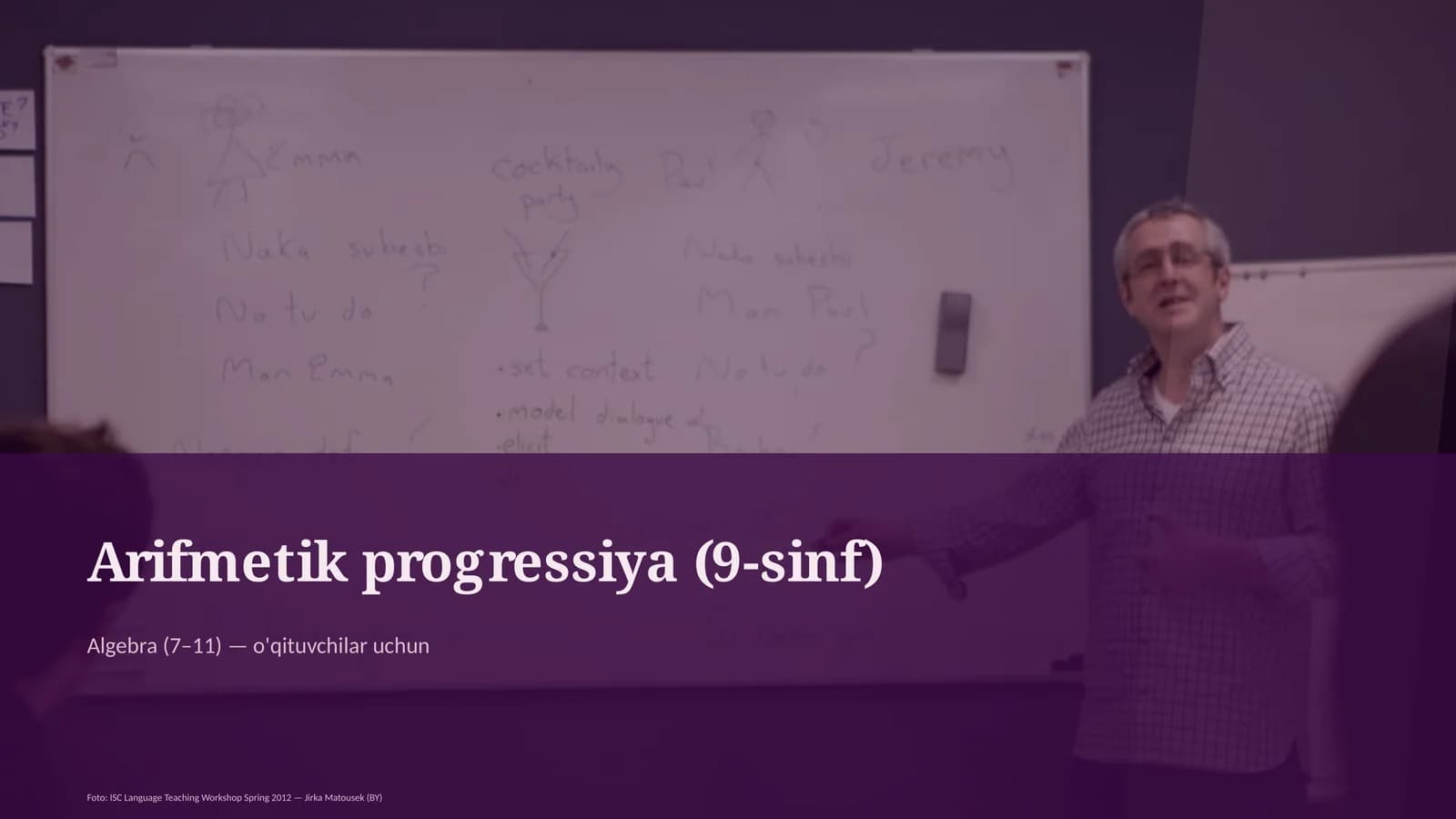 Arifmetik progressiya (9-sinf)
