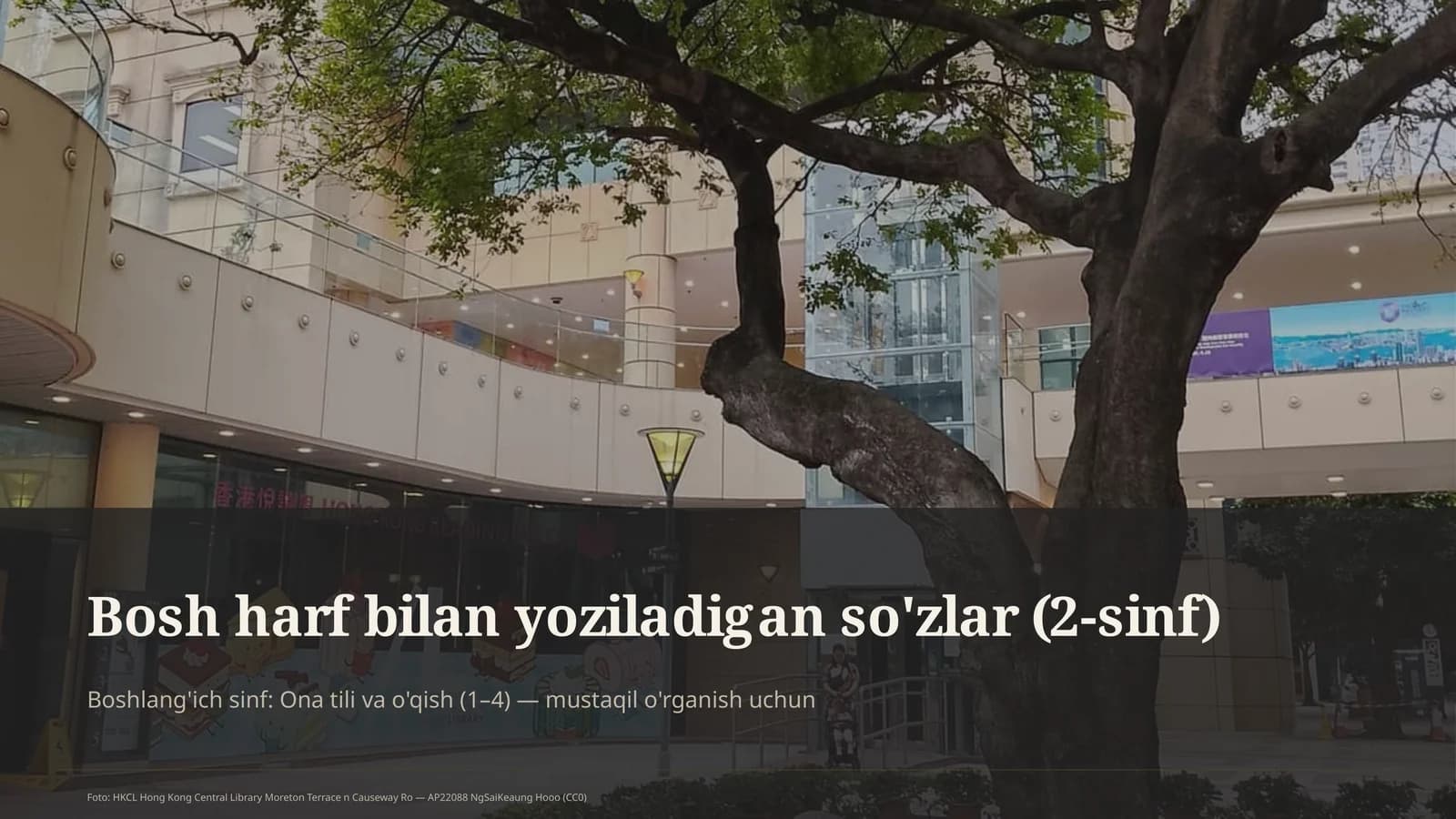 Bosh harf bilan yoziladigan so'zlar (2-sinf)