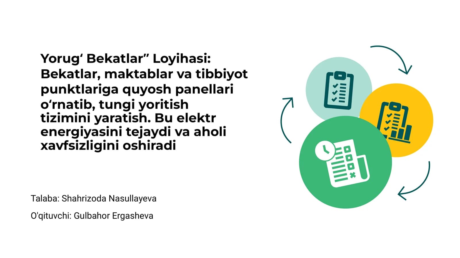 Yorug‘ Bekatlar Loyihasi