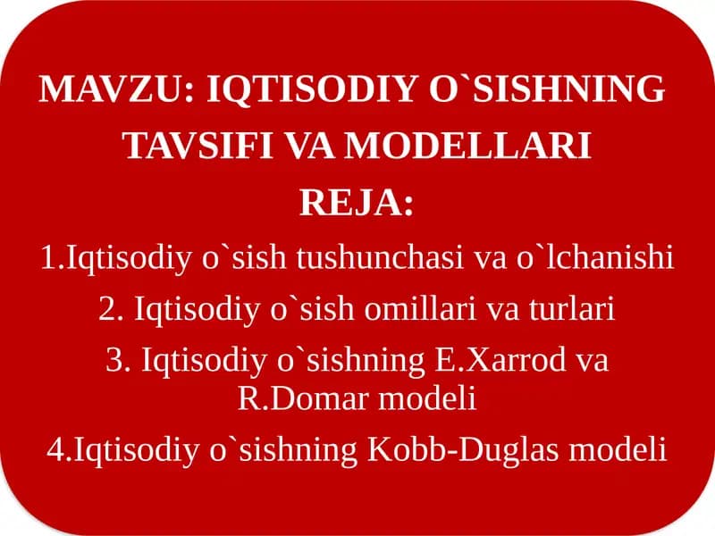 YaIM narxindeksi