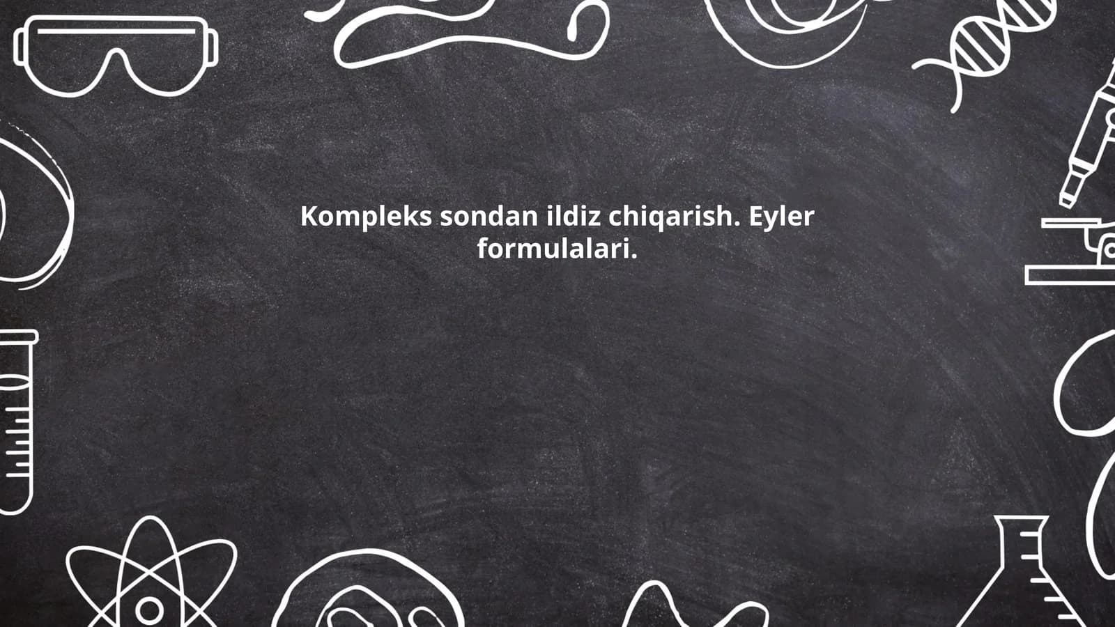 Eyler formulalari