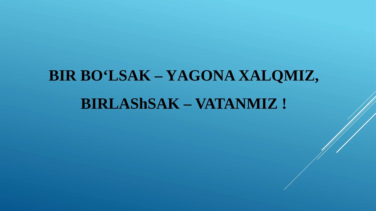 Yangi O‘zbekiston