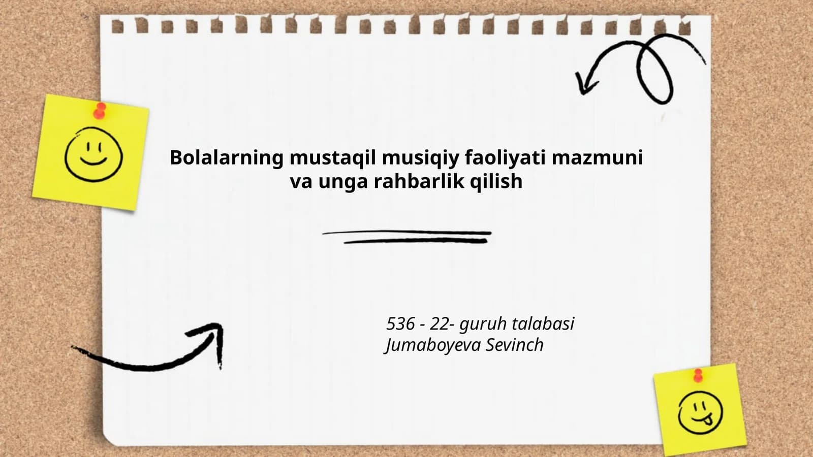 Bolalarning Mustaqil Musiqiy Faoliyati Mazmuni va Ungar Rahbarlik Qilish