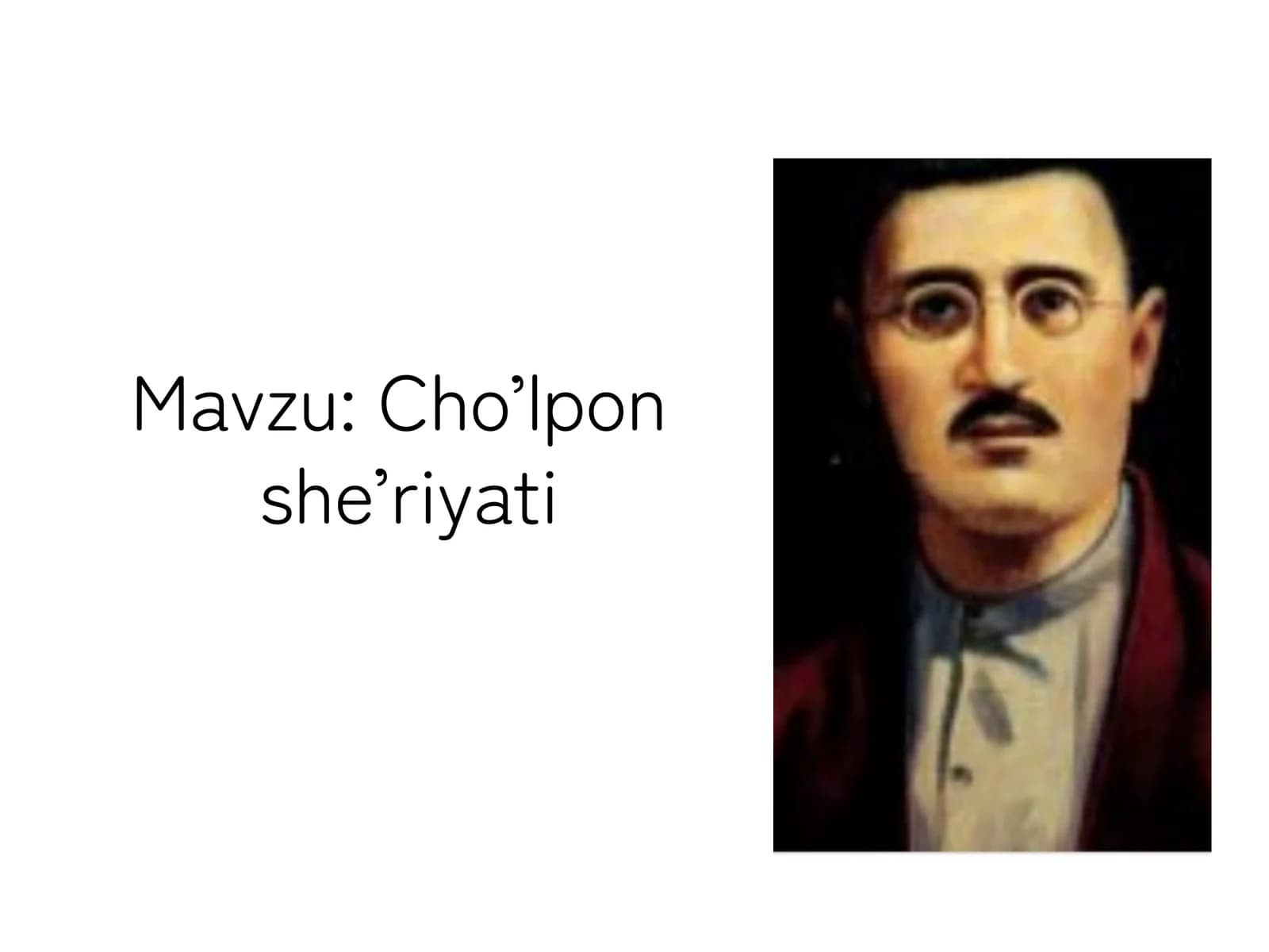 Cho’lpon  she’riyati