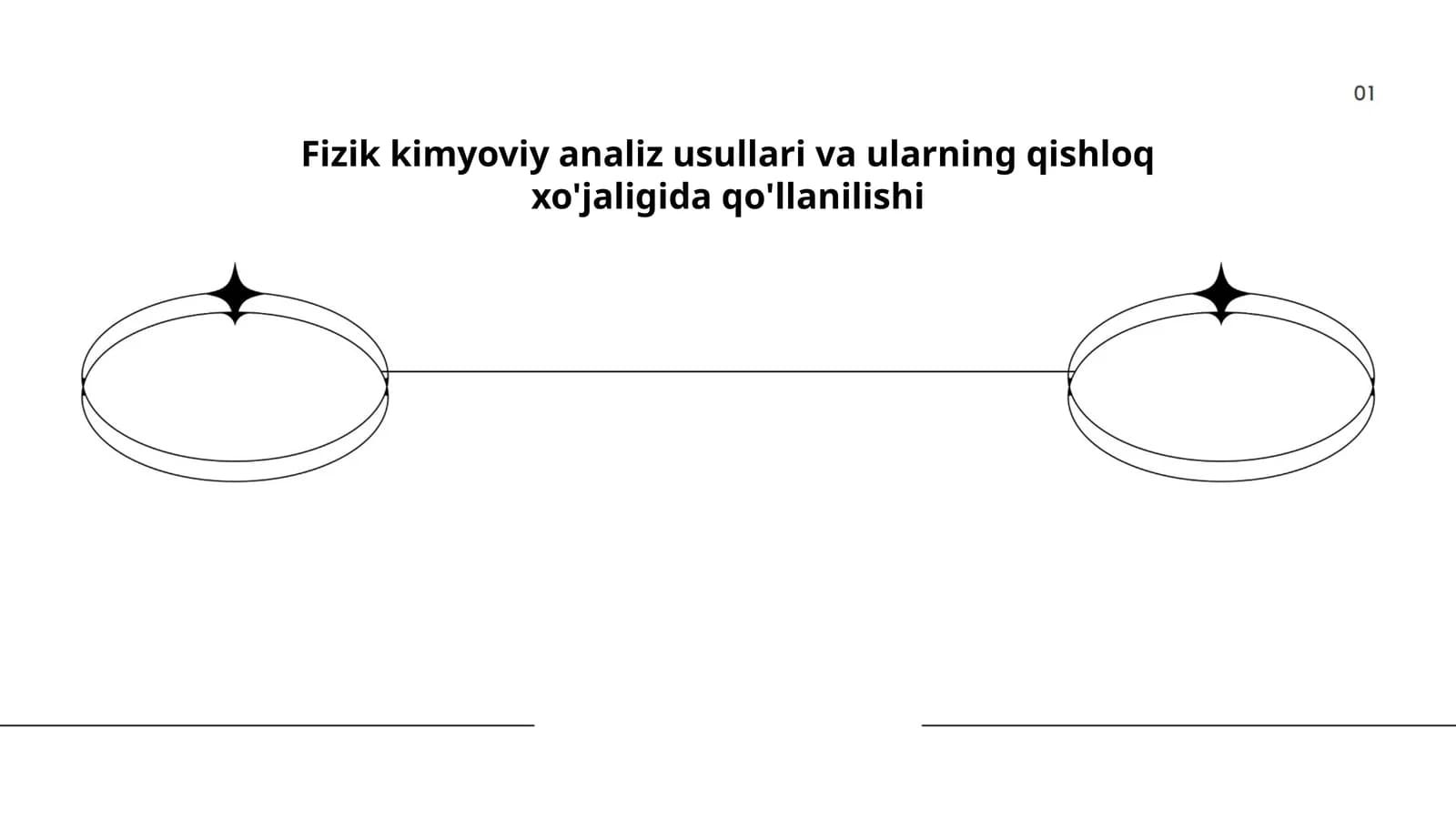 Fizik kimyoviy analiz usullari va ularning qishloq xo'jaligida qo'llanilishi