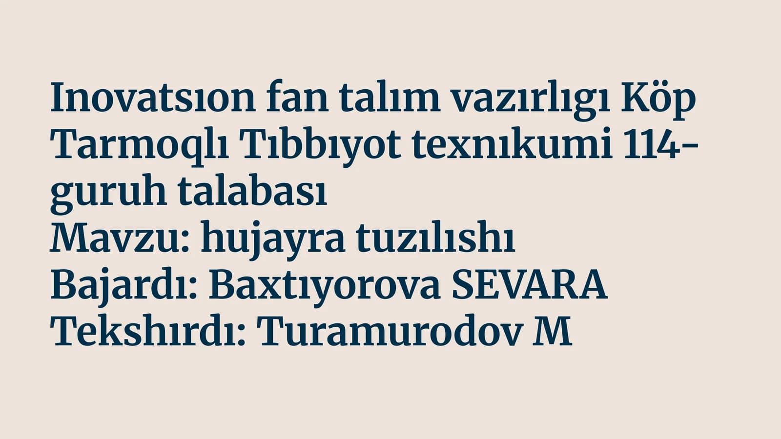 Hujayra tuzılıshı
