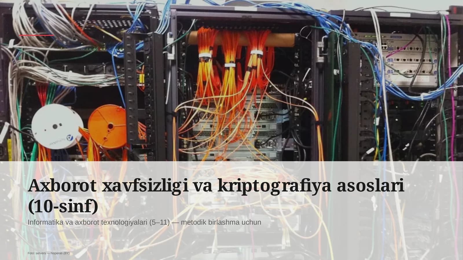 Axborot xavfsizligi va kriptografiya asoslari (10-sinf)