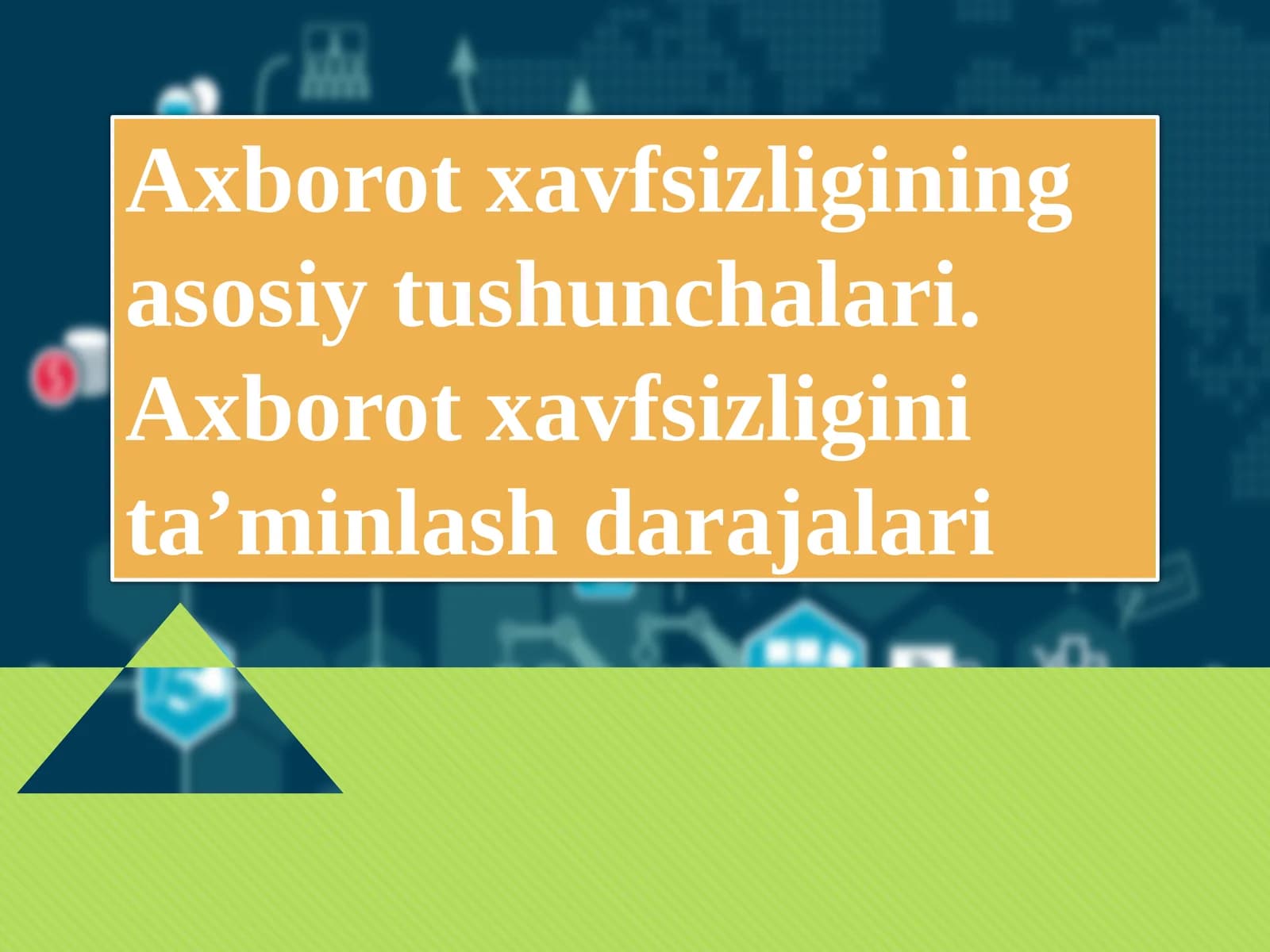 Axborot xavfsizligi