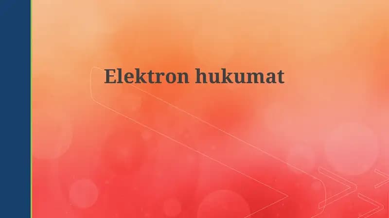 E-hukumat