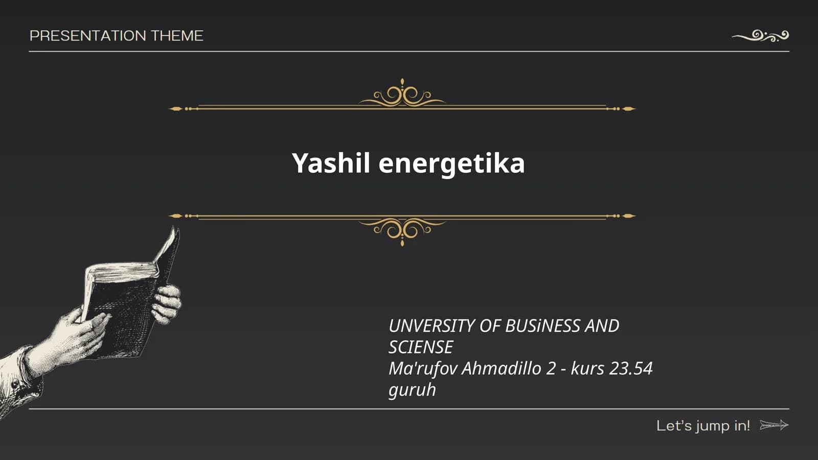 Yashil energetika