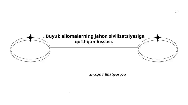 Buyuk allomalarning jahon sivilizatsiyasiga qo‘shgan hissasi