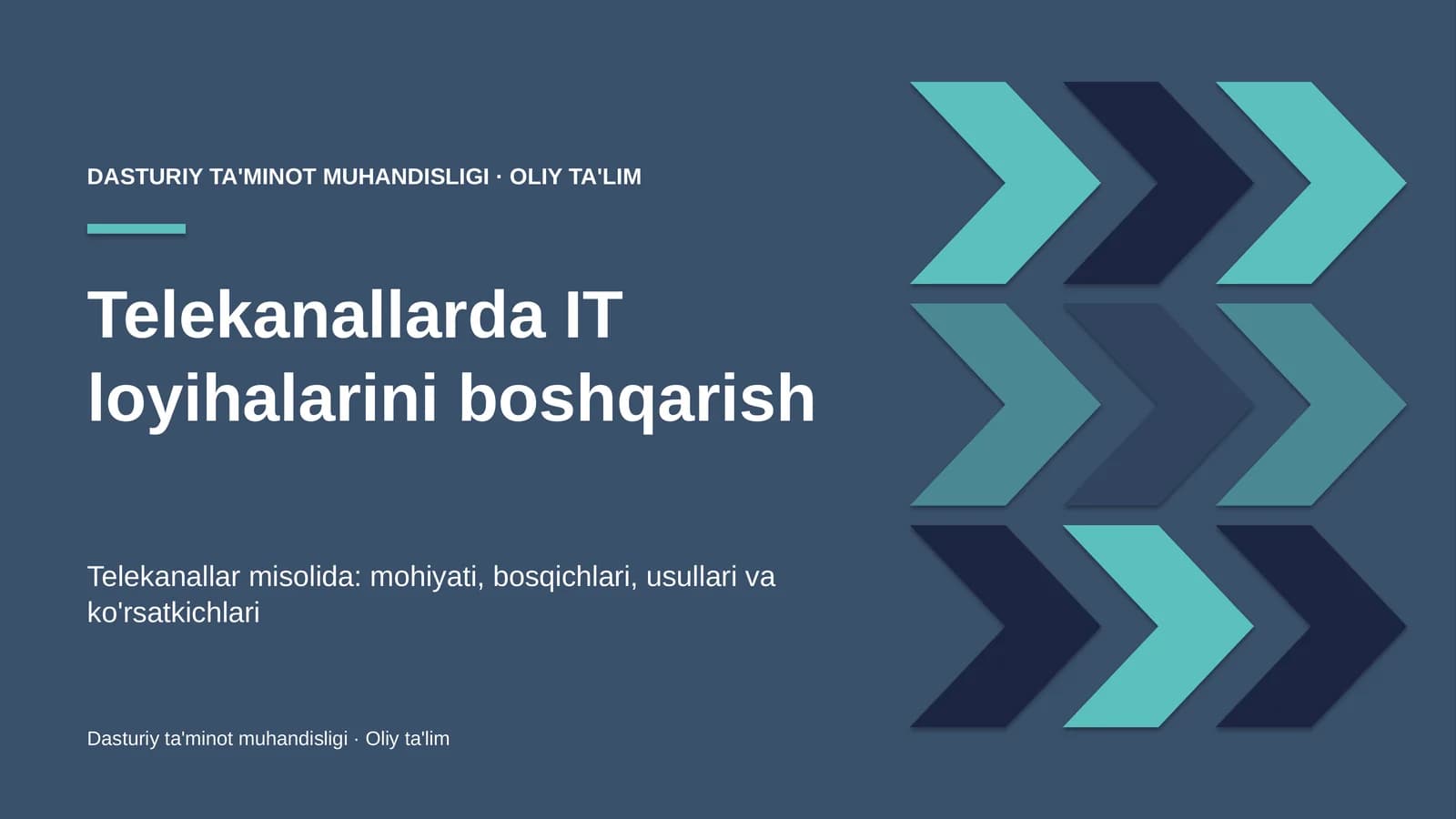 telekanallarda it loyihalarini boshqarish 3978
