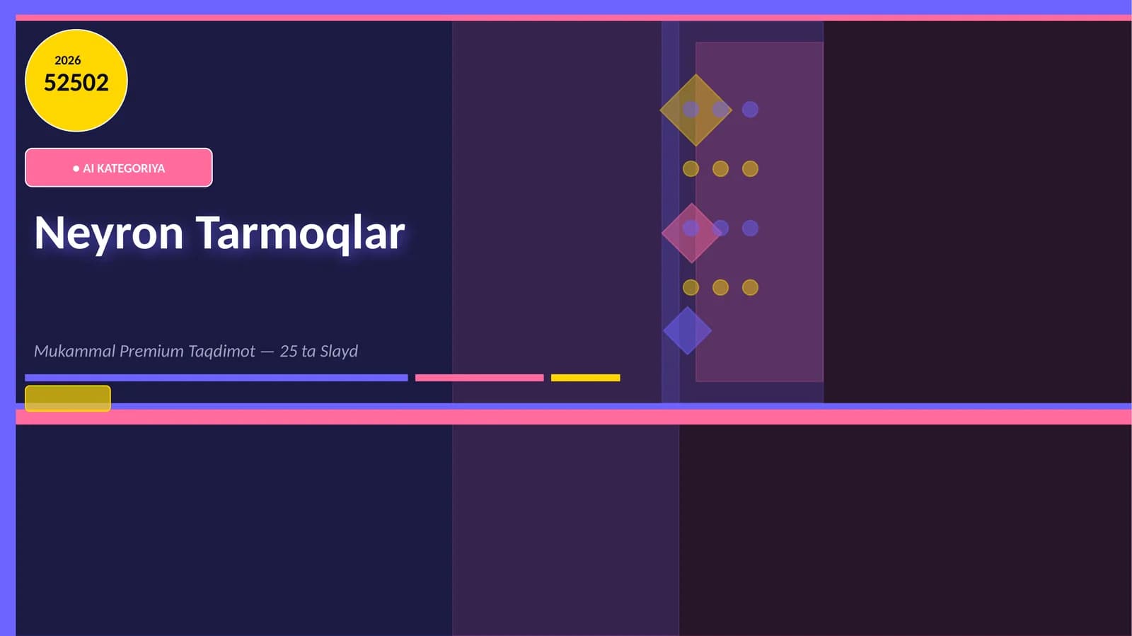 Neyron Tarmoqlar