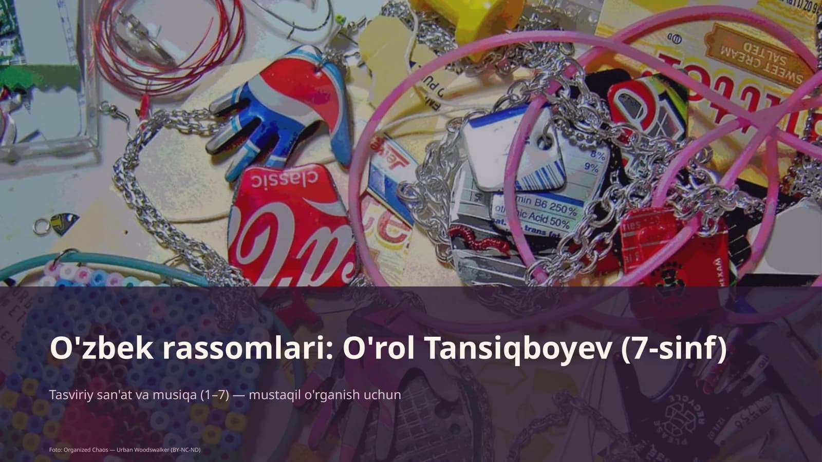 O'zbek rassomlari: O'rol Tansiqboyev (7-sinf)