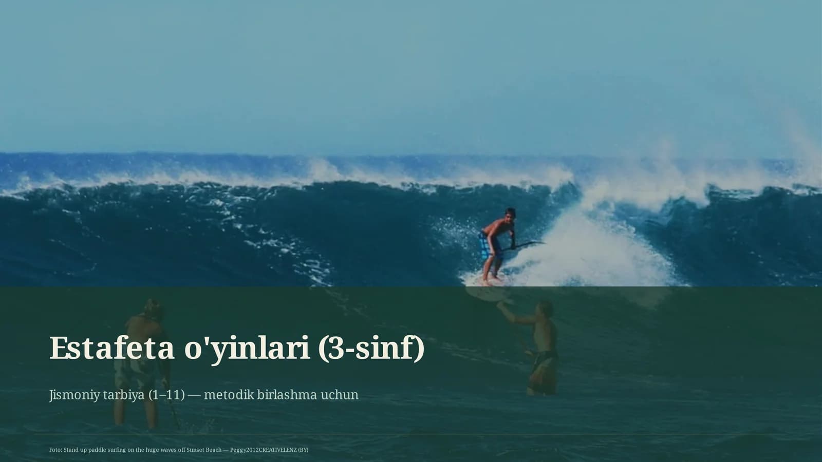 Estafeta o'yinlari (3-sinf)