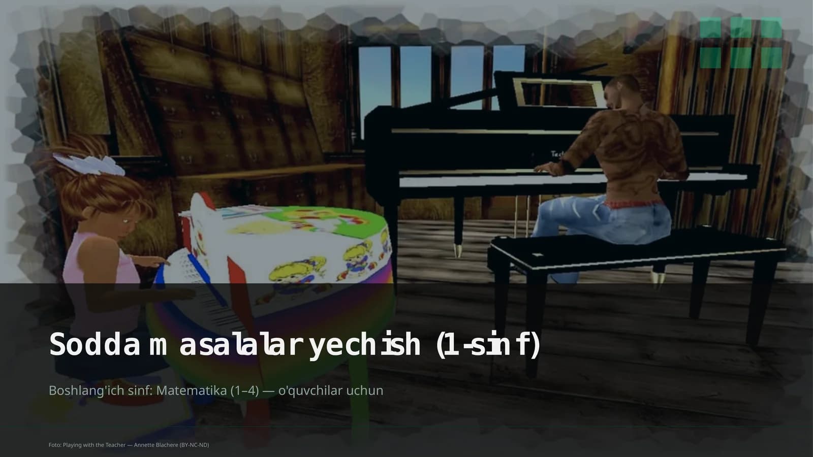 Sodda masalalar yechish (1-sinf)