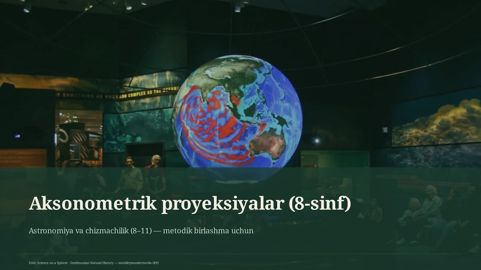 Aksonometrik proyeksiyalar (8-sinf)