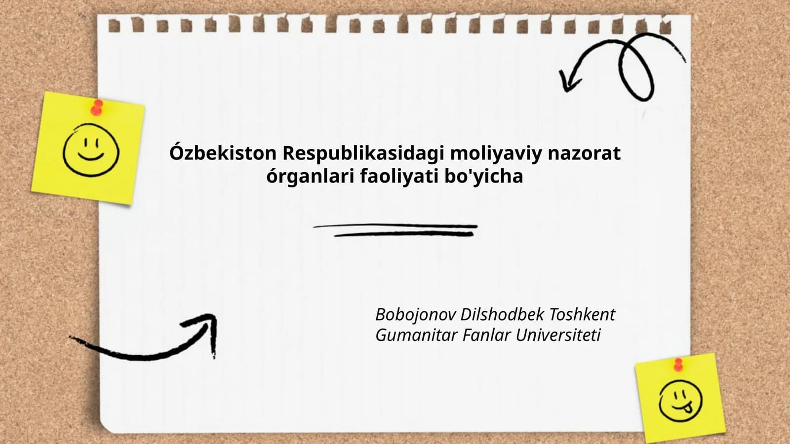Moliyaviy nazorat órganlari faoliyati