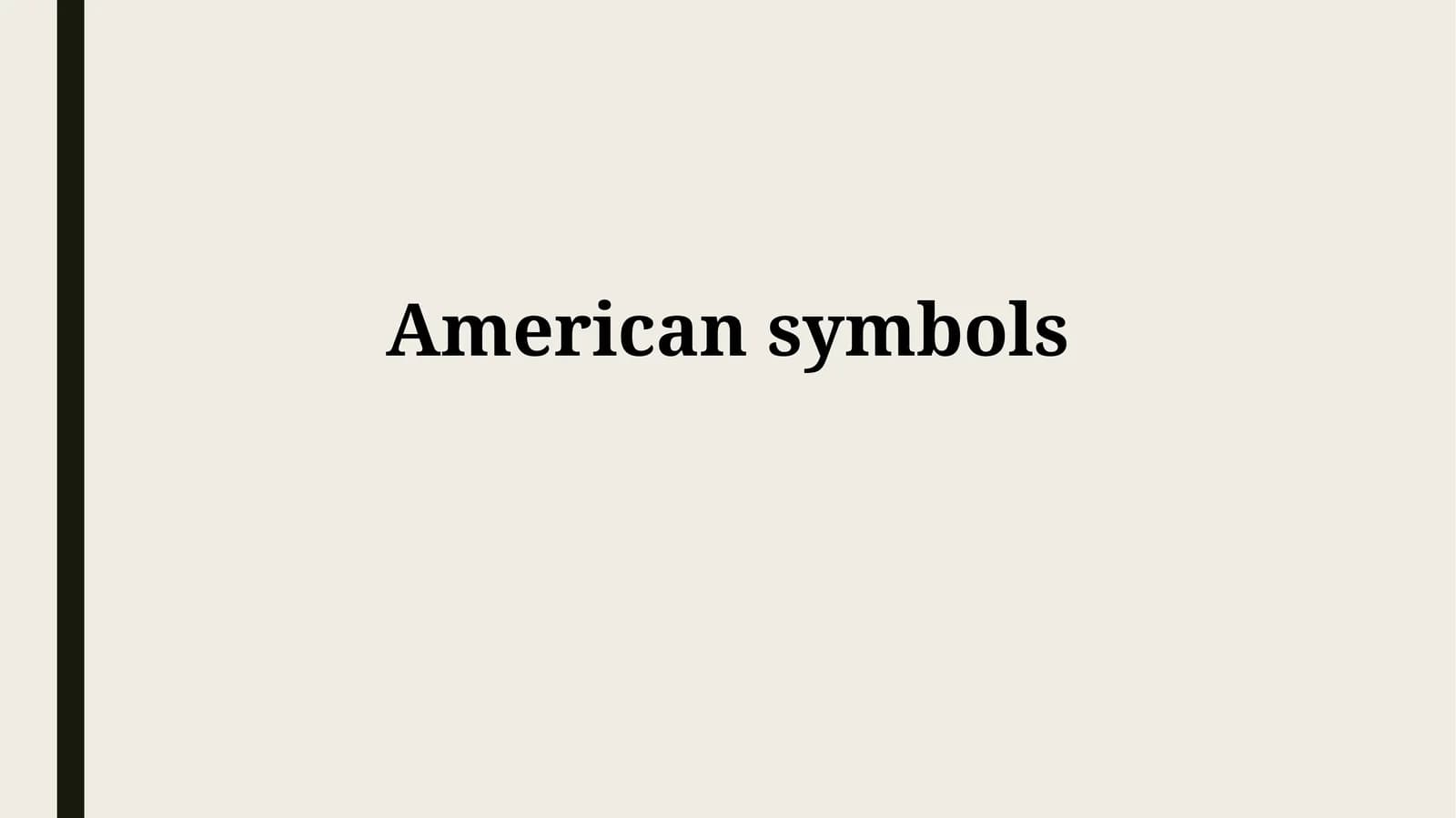American symbols