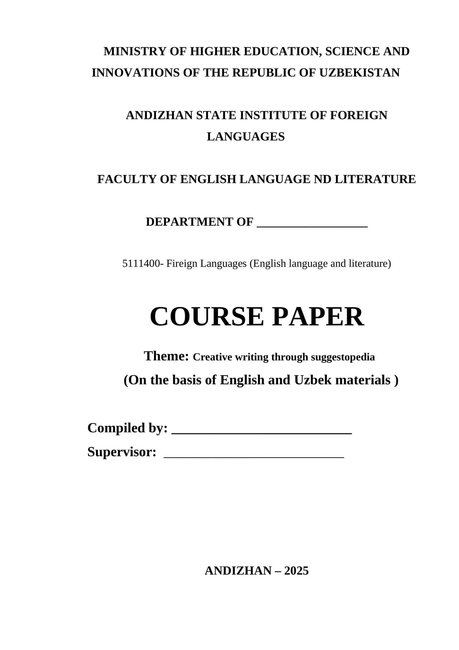 Creative writing through suggestopedia