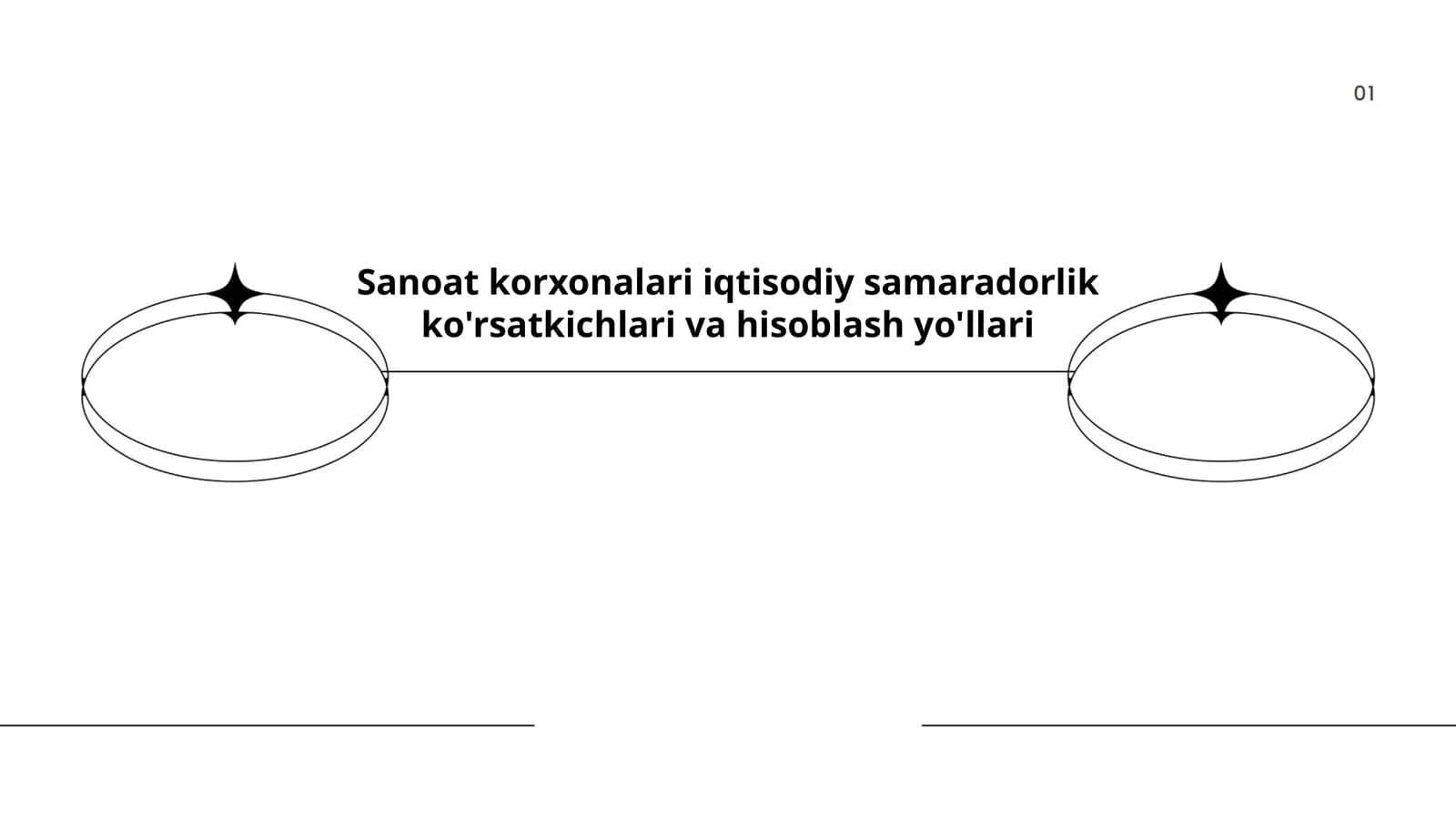 Sanoat korxonalari iqtisodiy samaradorlik ko'rsatkichlari va hisoblash yo'llari