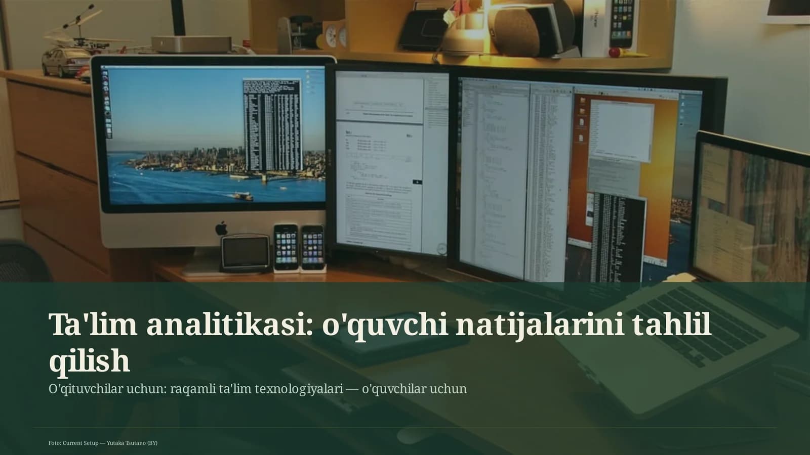 Ta'lim analitikasi: o'quvchi natijalarini tahlil qilish