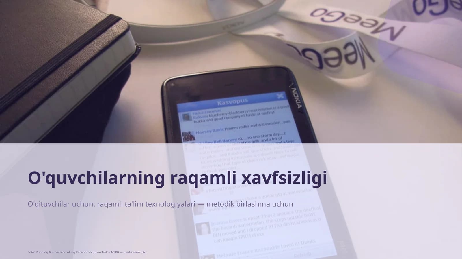 O'quvchilarning raqamli xavfsizligi