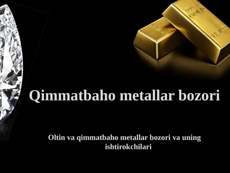 Qimmatbahometallar bozori