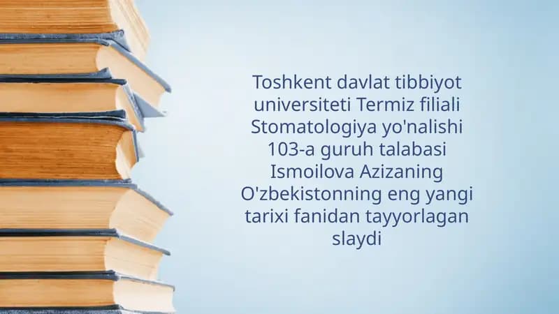 Yangi O'zbekiston taraqqiyot strategiyasi va uning mazmuni. "Inson qadri uchun"g'oyasining ahamiyati