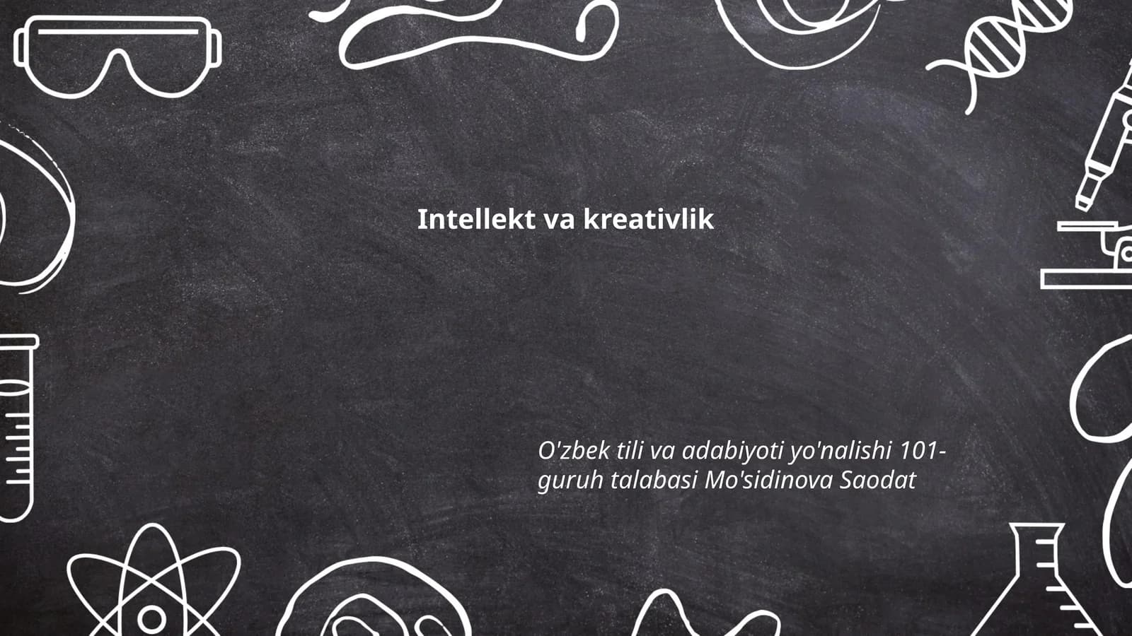 Intellekt va kreativlik