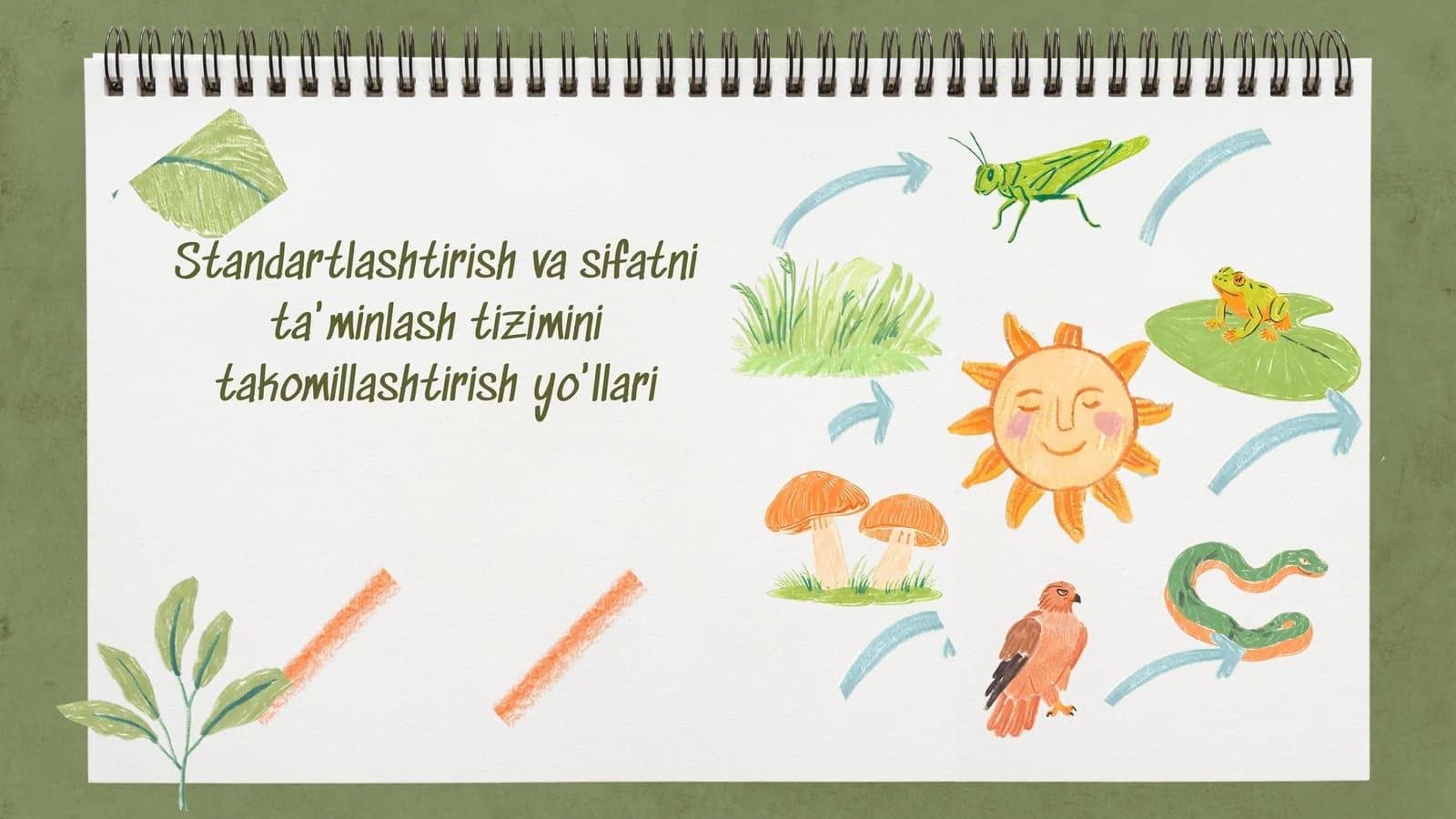 Standartlashtirish va sifatni ta'minlash yo'llari