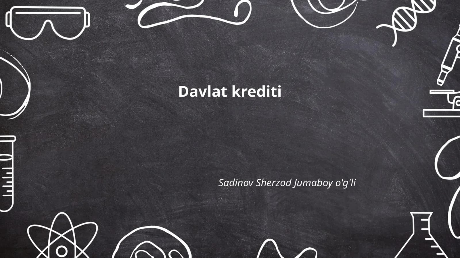 Davlat krediti