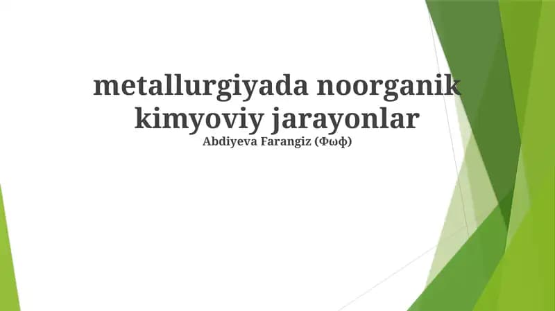 Pirometologiya: Printsiplar va Qo'llanmalar