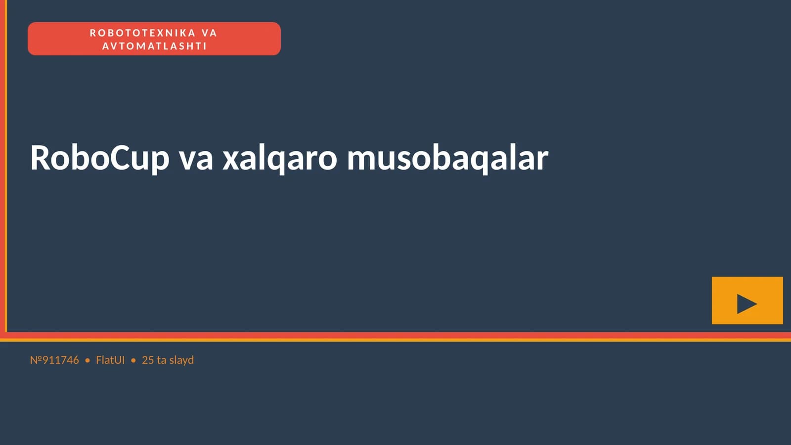 RoboCup va xalqaro musobaqalar