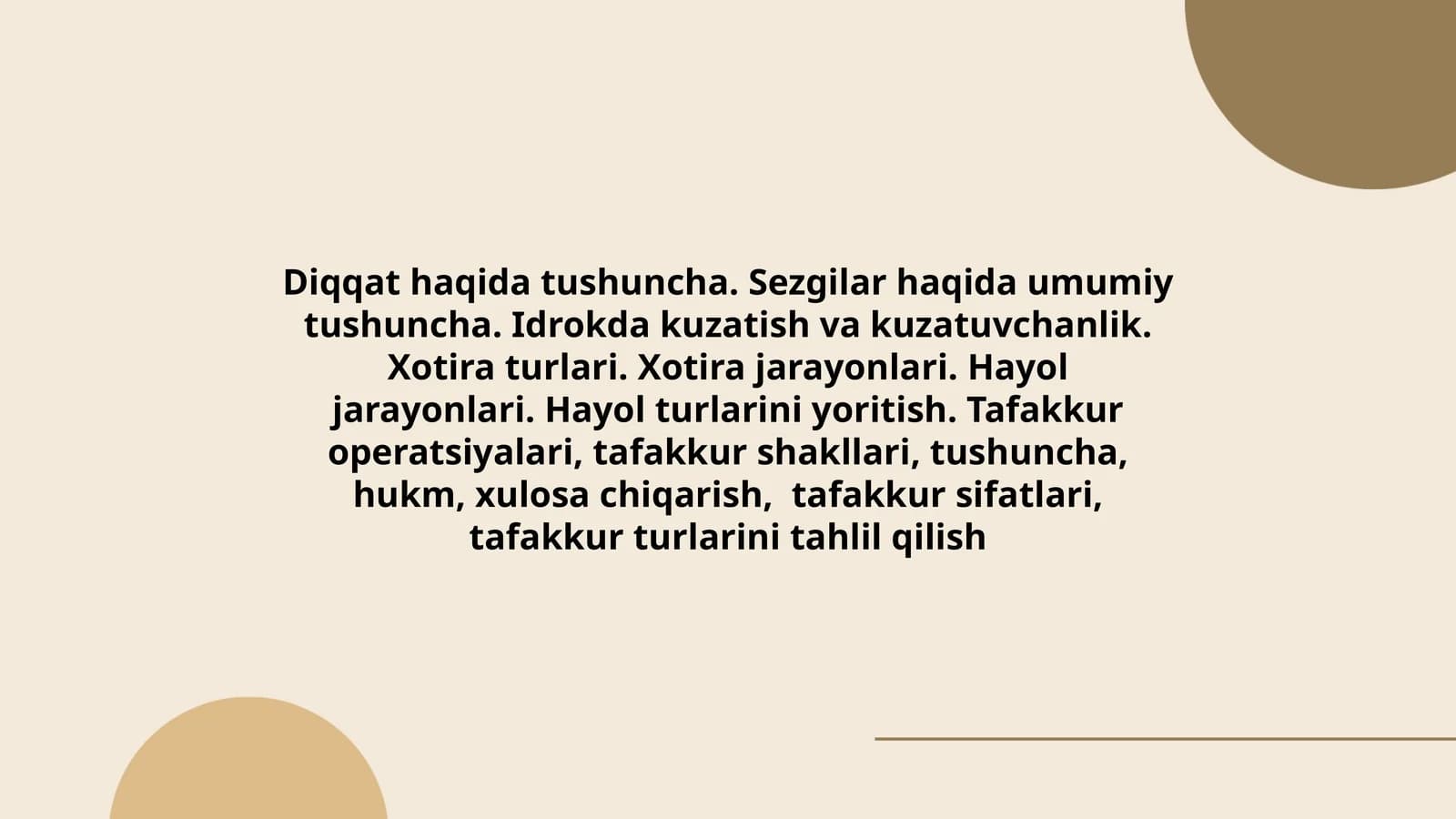 Tafakkur va hayol turlari