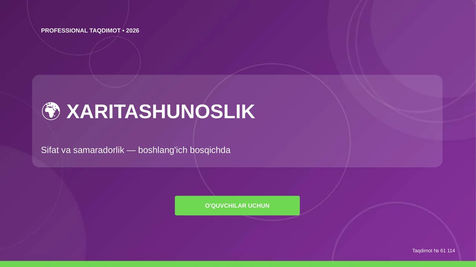 XARITASHUNOSLIK