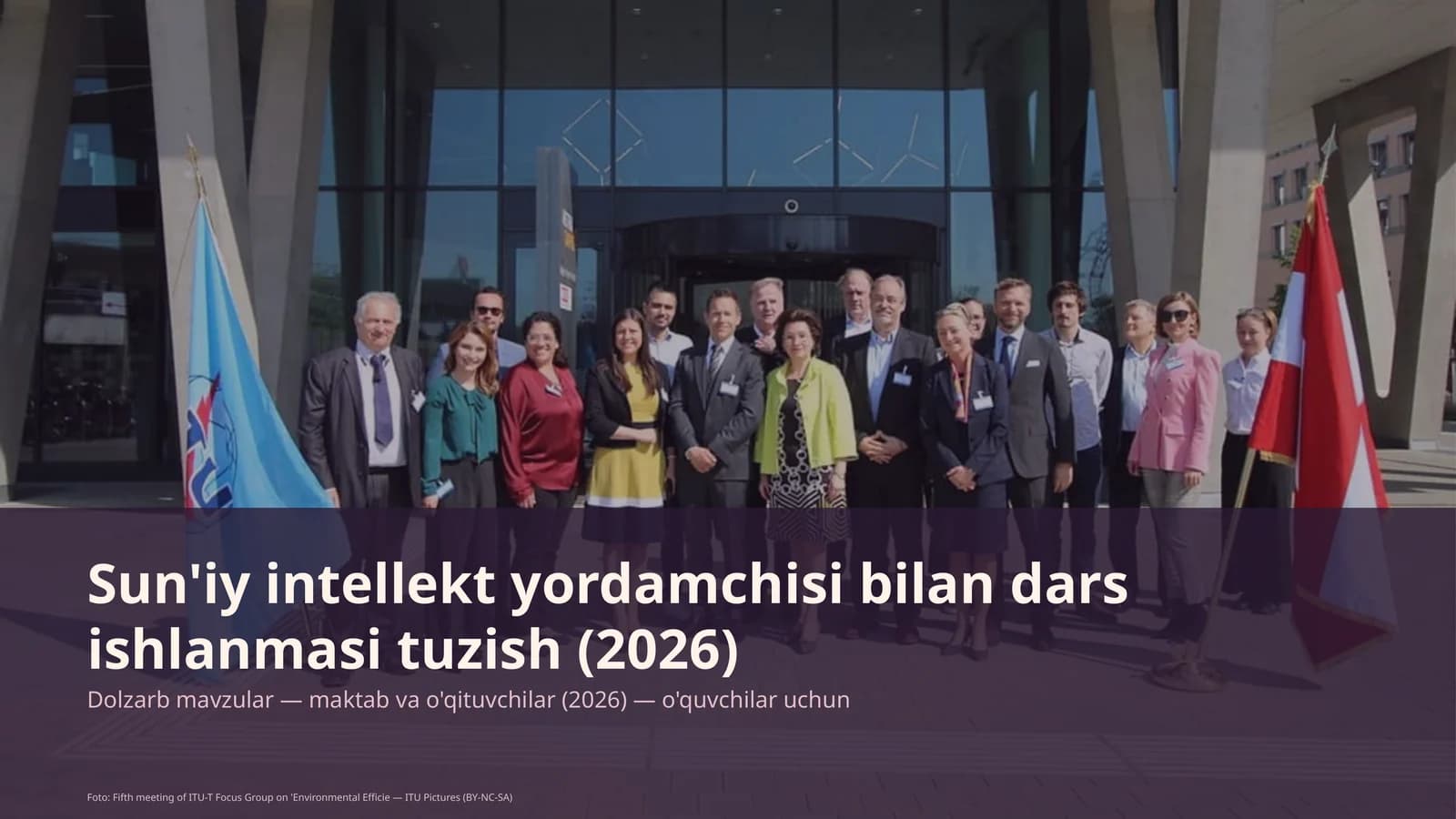 Sun'iy intellekt yordamchisi bilan dars ishlanmasi tuzish