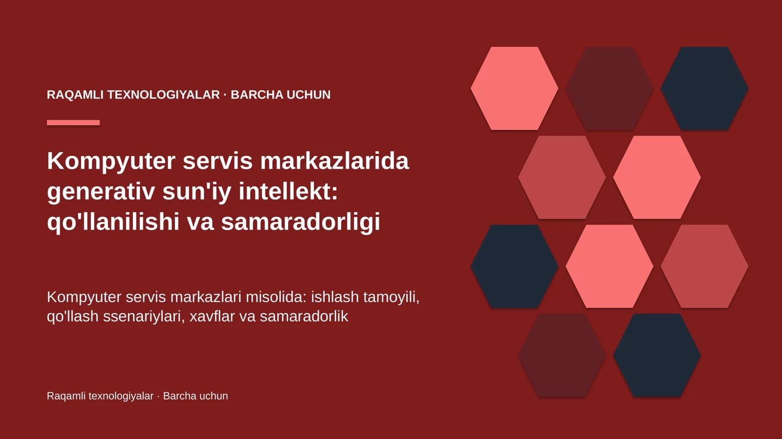 So'rov (prompt) — modelga beriladigan vazifa ta'rifi yoki savol
