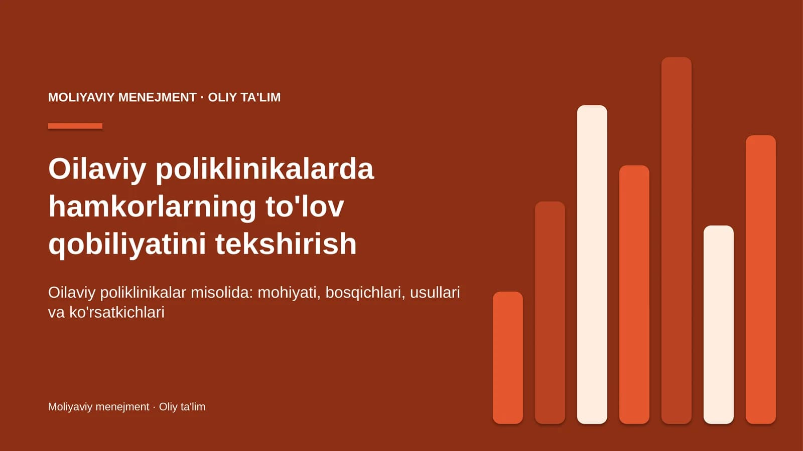 oilaviy poliklinikalarda hamkorlarning to'lov qobiliyatini tekshirish 5272