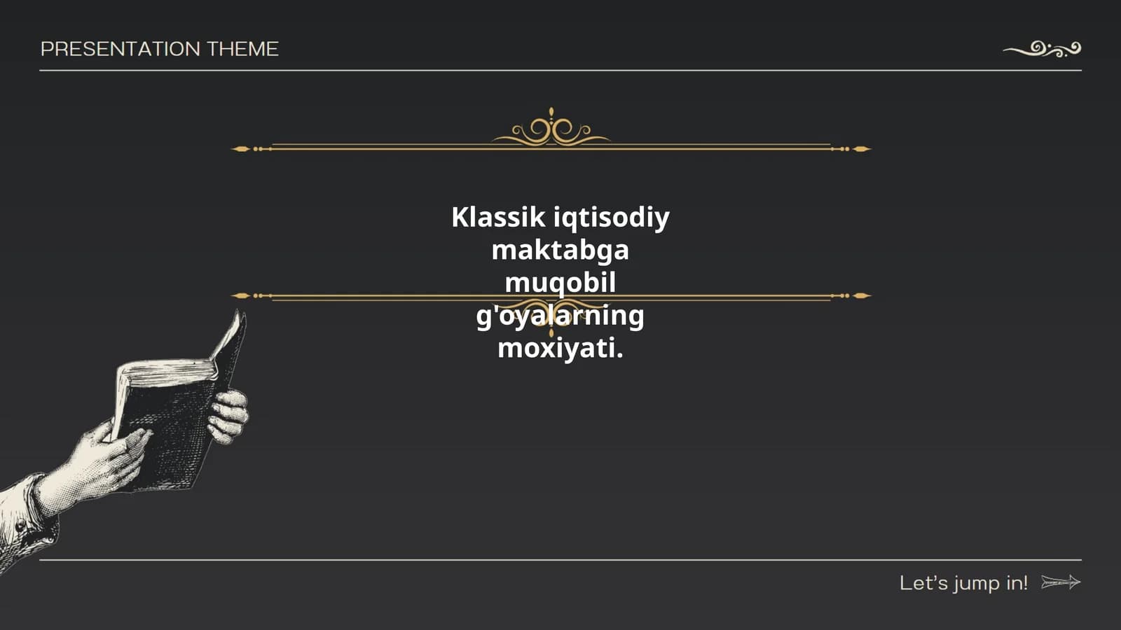 Klassik iqtisodiy maktabga muqobil g'oyalarning moxiyati