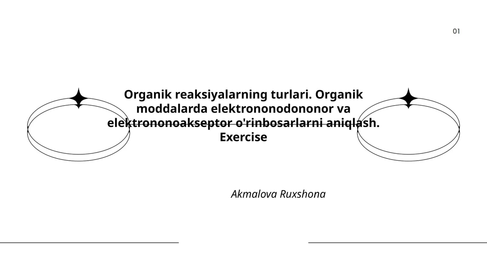 Organik reaksiyalarning turlari