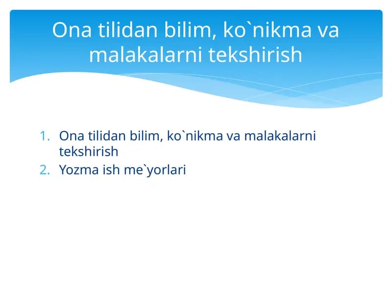 Ona tilidan bilim