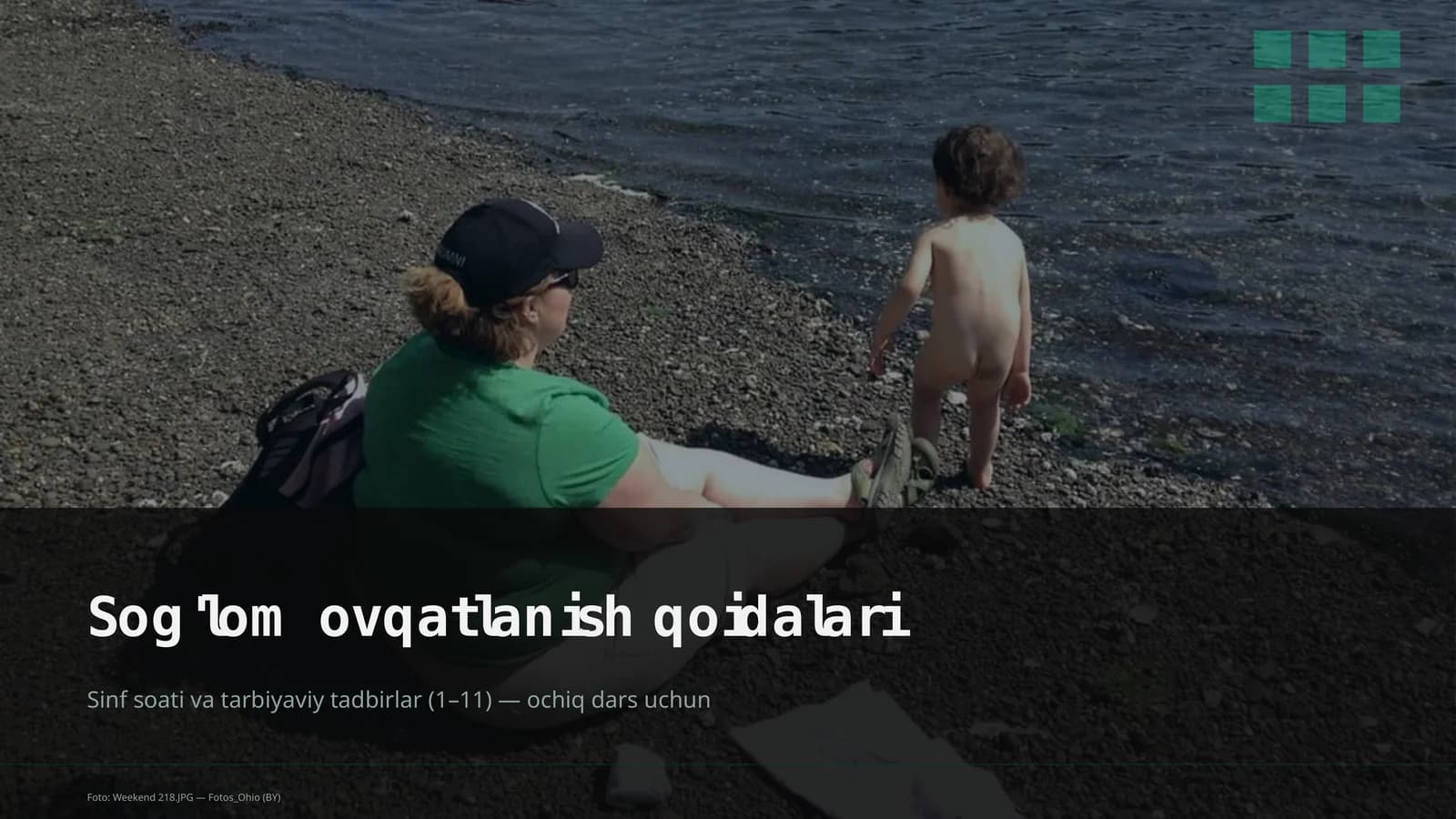 Sog'lom ovqatlanish qoidalari