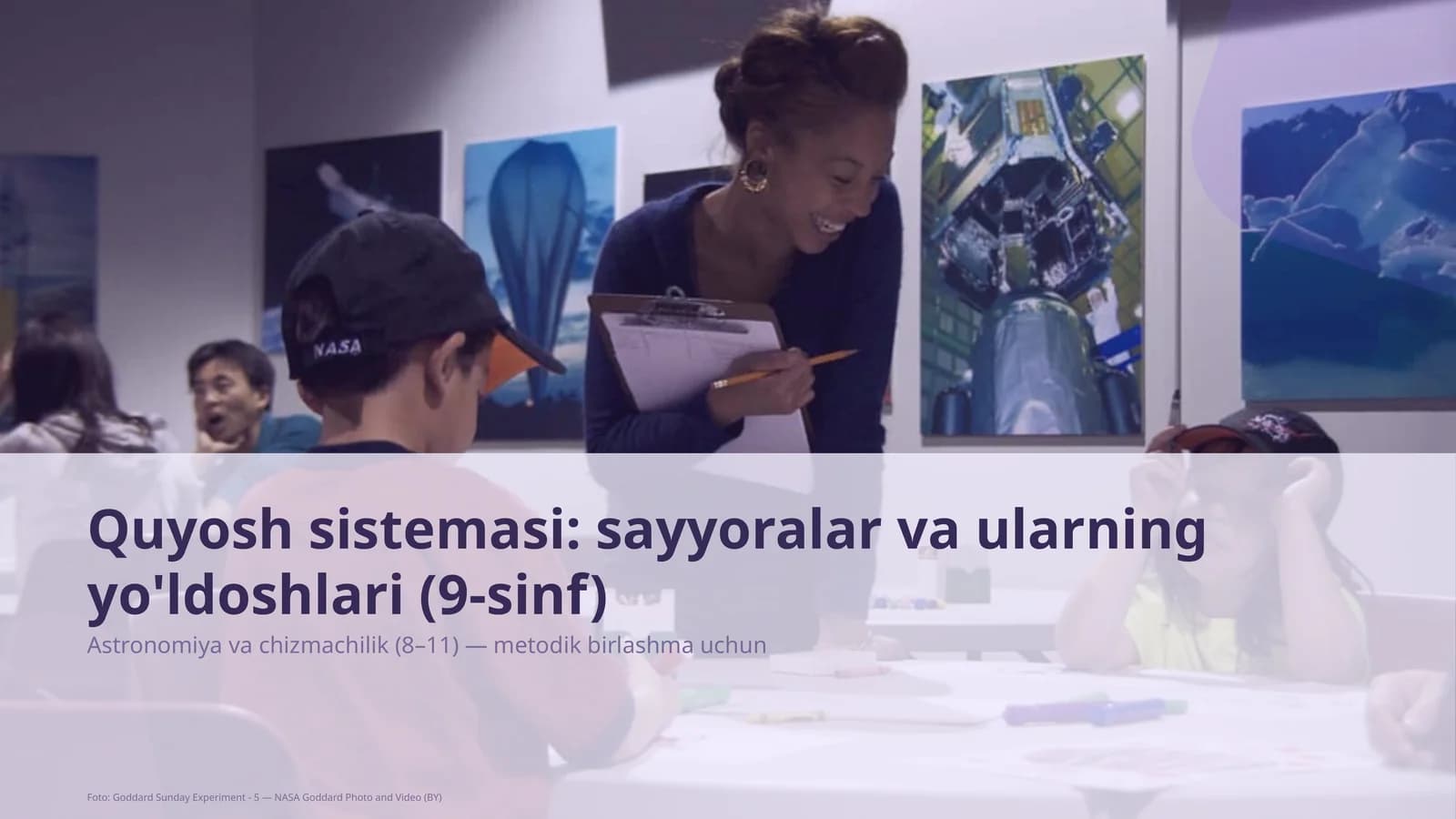 Quyosh sistemasi: sayyoralar va ularning yo'ldoshlari (9-sinf)
