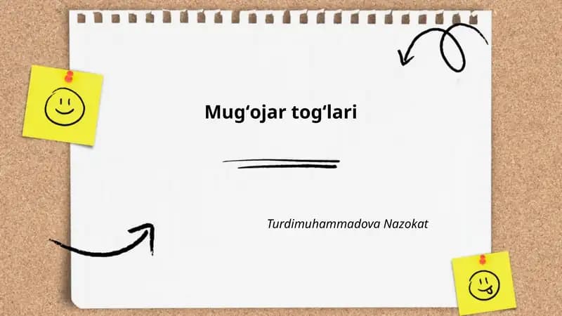 Mugʻojar togʻlari