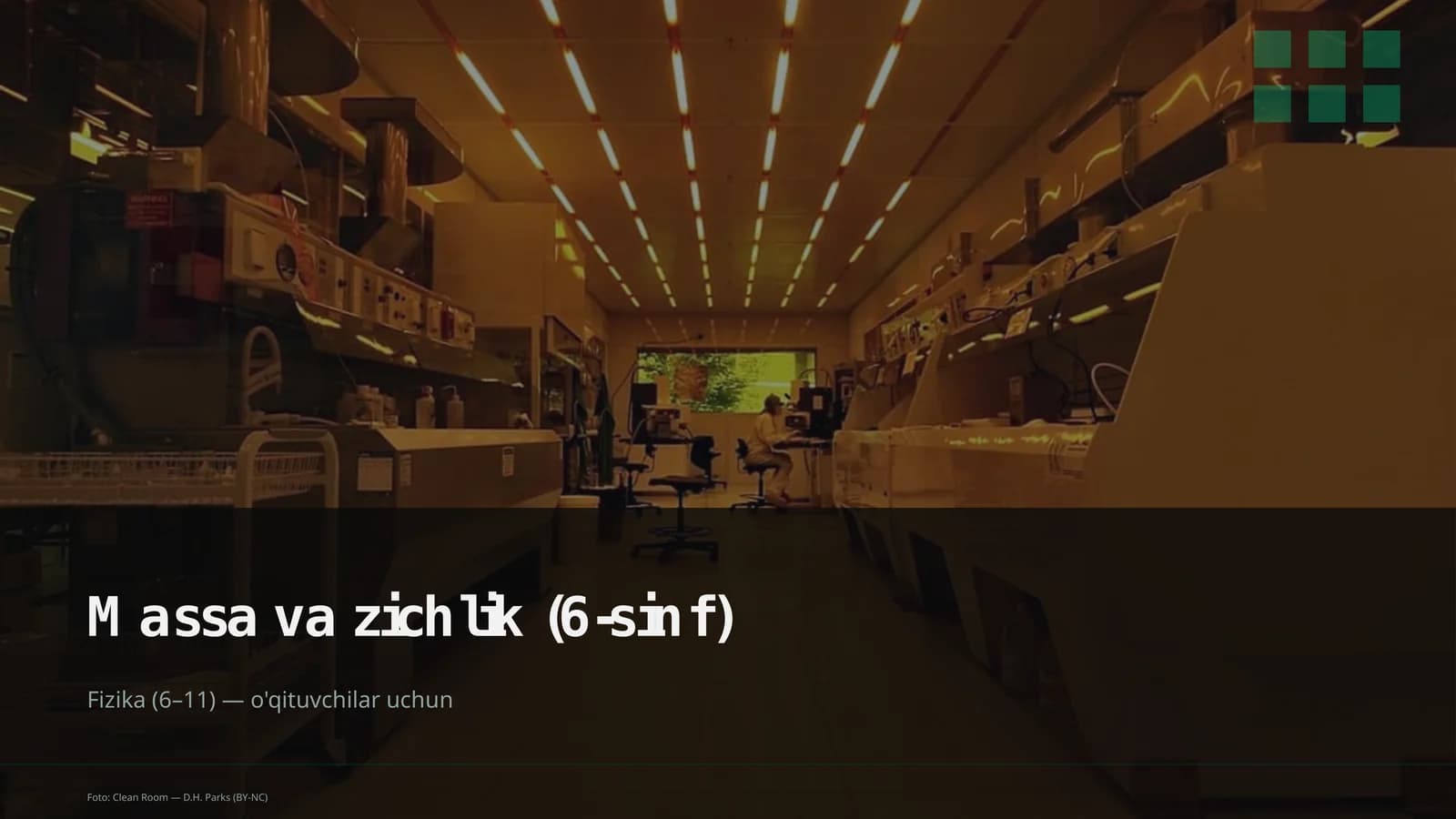 Massa va zichlik (6-sinf)