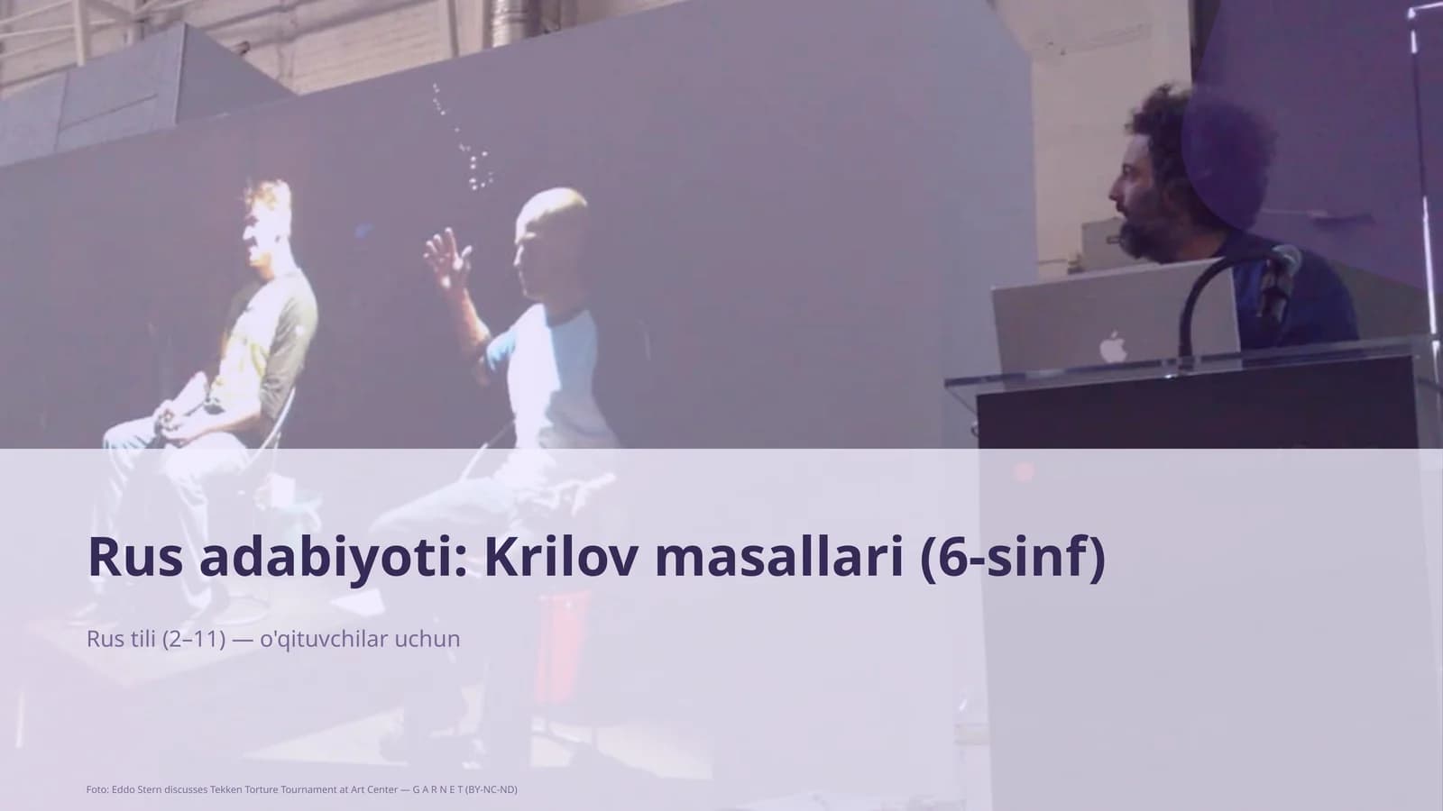 Rus adabiyoti: Krilov masallari (6-sinf)