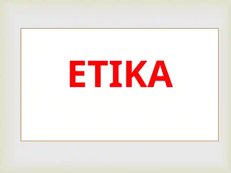 Etika